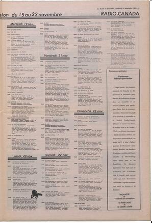 Le Soleil de Colombie, November 14, 1986, page 9