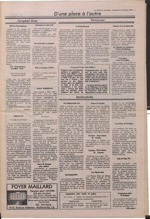 Le Soleil de Colombie, November 14, 1986, page 3