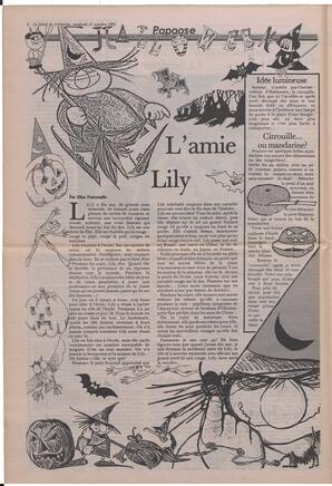 Le Soleil de Colombie, October 31, 1986, page 6
