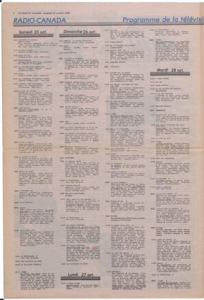 Le Soleil de Colombie, October 24, 1986, page 8