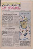 Le Soleil de Colombie, October 17, 1986