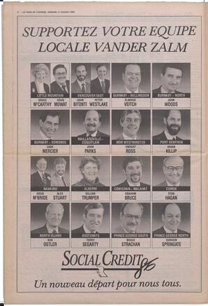 Le Soleil de Colombie, October 17, 1986, page 8