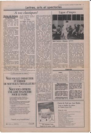 Le Soleil de Colombie, October 17, 1986, page 5