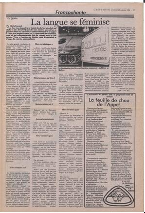 Le Soleil de Colombie, October 10, 1986, page 17