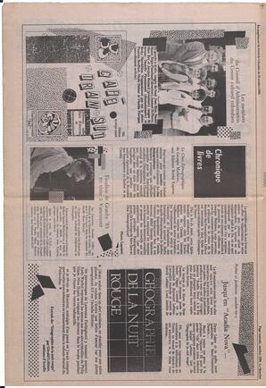 Le Soleil de Colombie, October 10, 1986, page 12