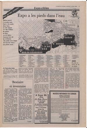 Le Soleil de Colombie, October 3, 1986, page 15