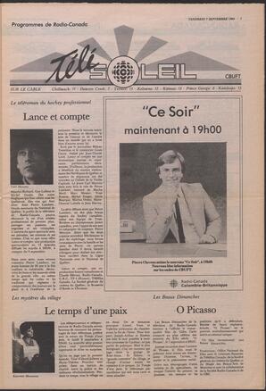 Le Soleil de Colombie, September 5, 1986, page 7