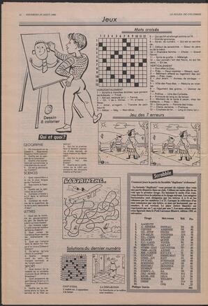 Le Soleil de Colombie, August 29, 1986, page 12