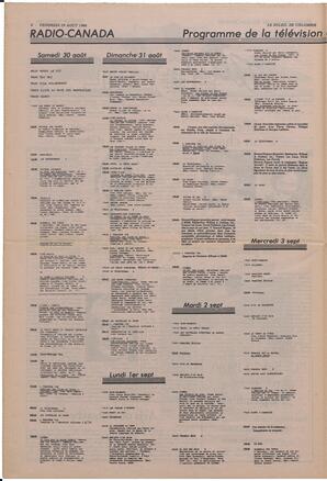 Le Soleil de Colombie, August 29, 1986, page 8