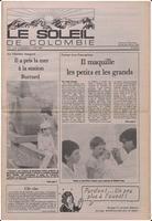 Le Soleil de Colombie, August 15, 1986