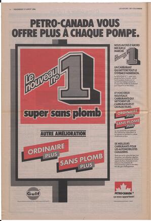 Le Soleil de Colombie, August 15, 1986, page 4