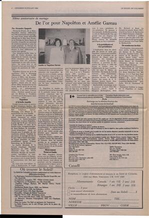 Le Soleil de Colombie, July 18, 1986, page 4