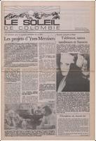 Le Soleil de Colombie, July 4, 1986