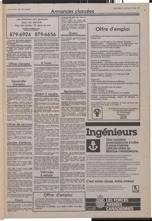 Le Soleil de Colombie, July 4, 1986, page 15