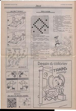Le Soleil de Colombie, July 4, 1986, page 6