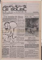 Le Soleil de Colombie, June 13, 1986