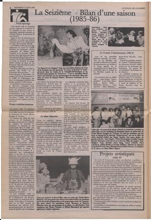 Le Soleil de Colombie, June 13, 1986, page 4