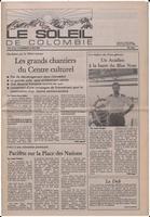 Le Soleil de Colombie, May 16, 1986