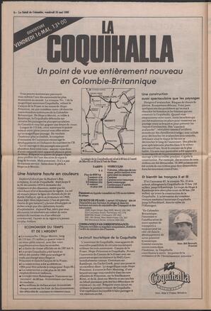 Le Soleil de Colombie, May 16, 1986, page 8