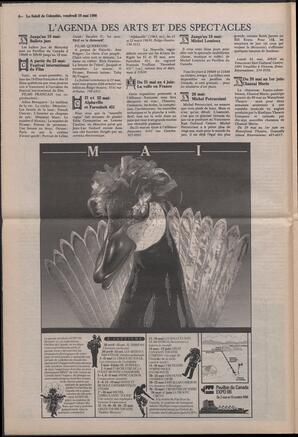 Le Soleil de Colombie, May 16, 1986, page 6