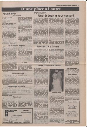 Le Soleil de Colombie, May 16, 1986, page 3