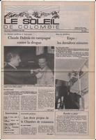 Le Soleil de Colombie, May 2, 1986