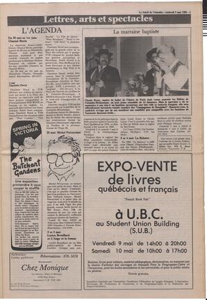 Le Soleil de Colombie, May 2, 1986, page 5