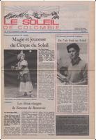 Le Soleil de Colombie, April 25, 1986