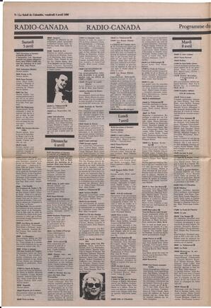 Le Soleil de Colombie, April 4, 1986, page 8