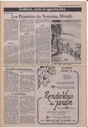 Le Soleil de Colombie, April 4, 1986, page 5