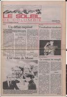 Le Soleil de Colombie, March 28, 1986
