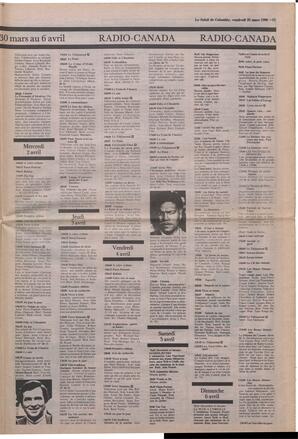 Le Soleil de Colombie, March 28, 1986, page 11