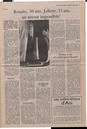 Le Soleil de Colombie, March 28, 1986, page 7