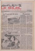 Le Soleil de Colombie, March 21, 1986