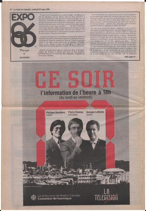 Le Soleil de Colombie, March 21, 1986, page 16