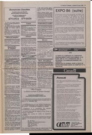 Le Soleil de Colombie, March 21, 1986, page 15