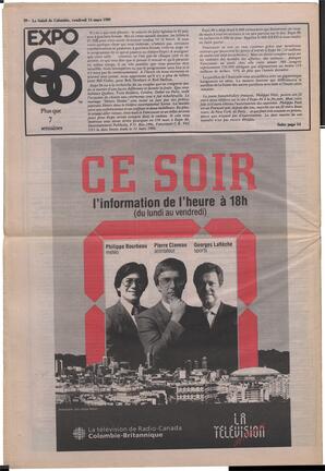 Le Soleil de Colombie, March 14, 1986, page 20