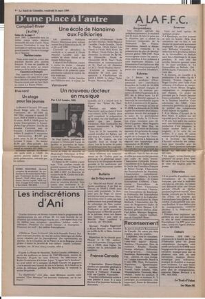 Le Soleil de Colombie, March 14, 1986, page 4