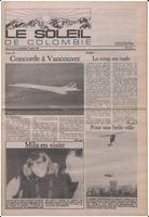 Le Soleil de Colombie, March 7, 1986