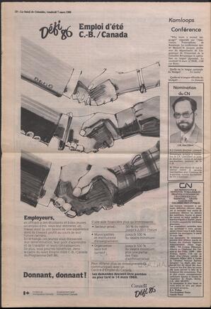 Le Soleil de Colombie, March 7, 1986, page 12