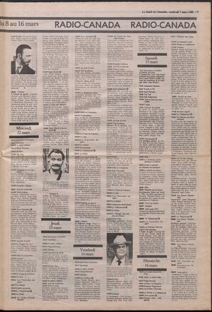 Le Soleil de Colombie, March 7, 1986, page 9