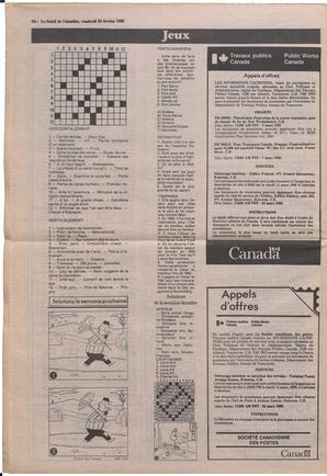 Le Soleil de Colombie, February 28, 1986, page 14