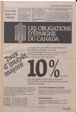 Le Soleil de Colombie, February 28, 1986, page 11