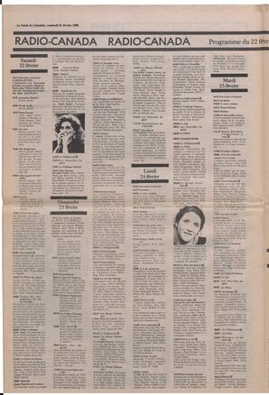 Le Soleil de Colombie, February 21, 1986, page 8