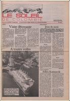 Le Soleil de Colombie, February 7, 1986
