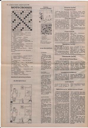 Le Soleil de Colombie, January 31, 1986, page 22