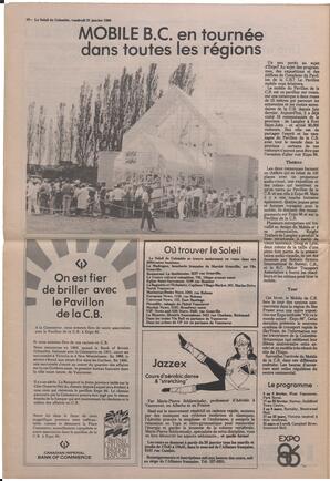 Le Soleil de Colombie, January 31, 1986, page 16