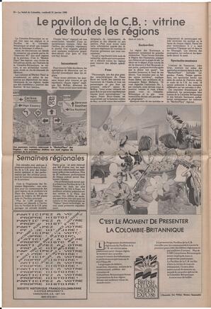 Le Soleil de Colombie, January 31, 1986, page 10