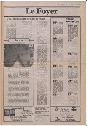 Le Soleil de Colombie, January 24, 1986, page 13