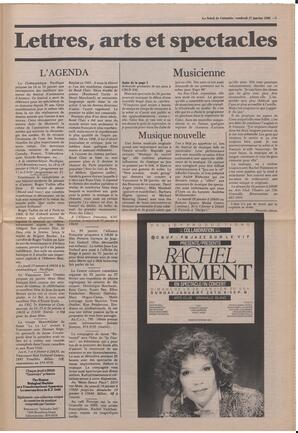 Le Soleil de Colombie, January 17, 1986, page 5